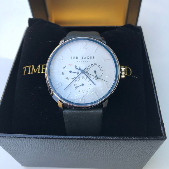 Ted Baker London Other - Ted Baker Watch With Gray Leather Straps